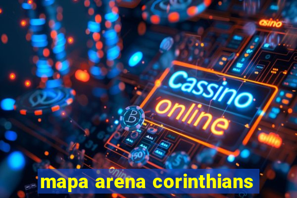 mapa arena corinthians