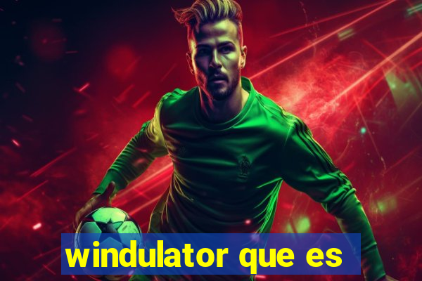 windulator que es