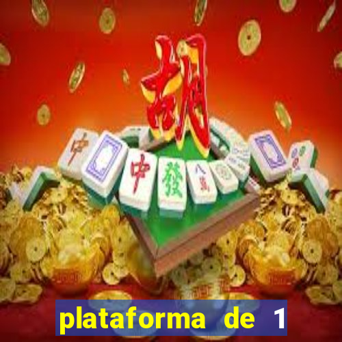 plataforma de 1 real fortune tiger