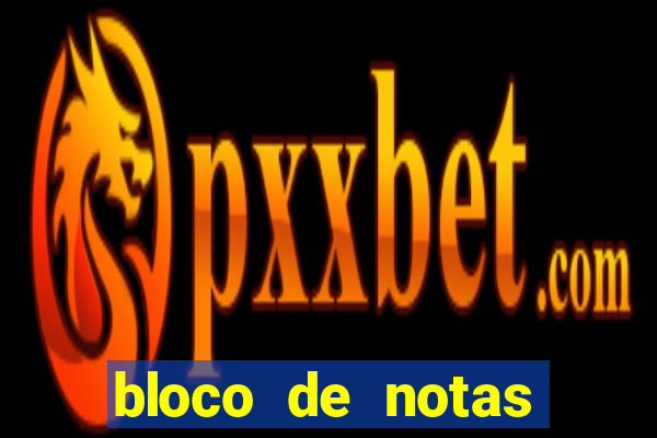 bloco de notas download pc