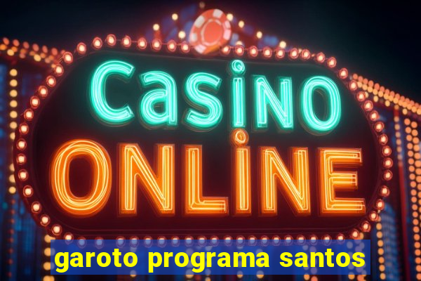 garoto programa santos