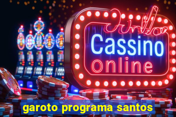 garoto programa santos