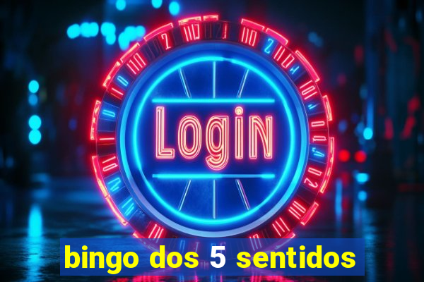 bingo dos 5 sentidos