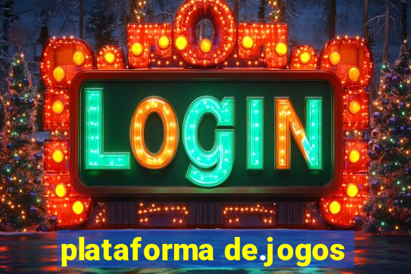 plataforma de.jogos