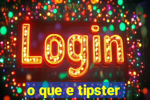 o que e tipster