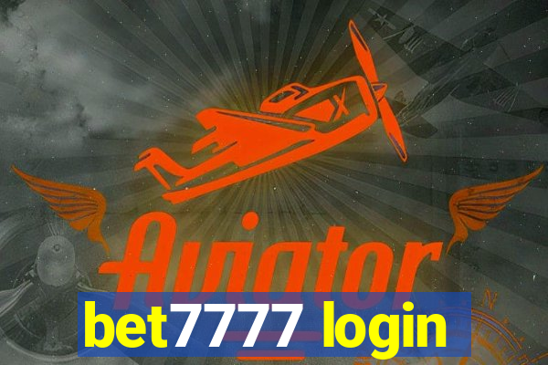 bet7777 login