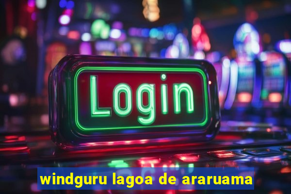 windguru lagoa de araruama