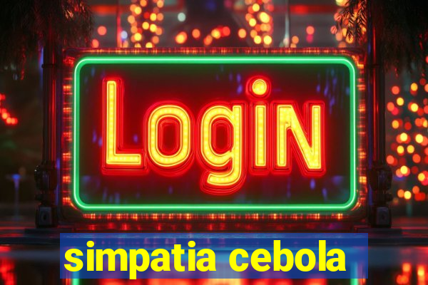 simpatia cebola