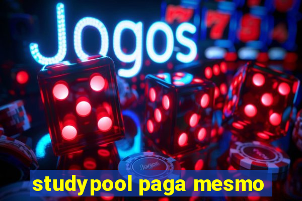 studypool paga mesmo