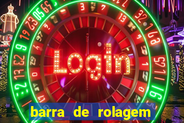 barra de rolagem descendo sozinha win10