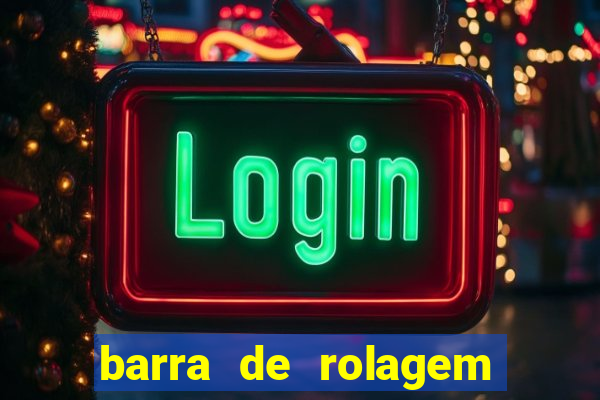 barra de rolagem descendo sozinha win10