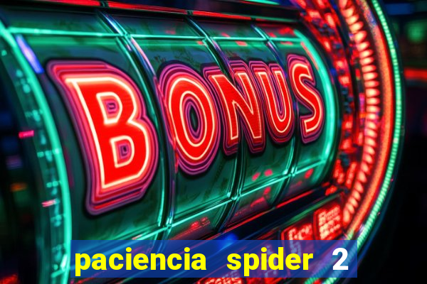 paciencia spider 2 naipes jogar