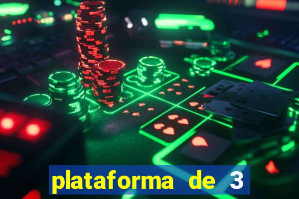 plataforma de 3 reais pg