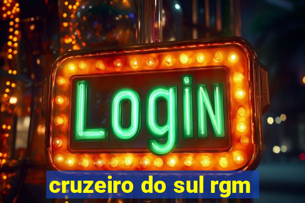 cruzeiro do sul rgm