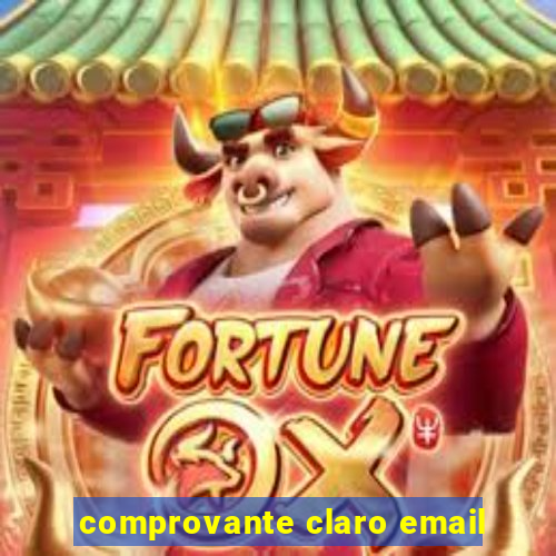 comprovante claro email