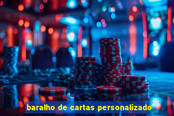 baralho de cartas personalizado