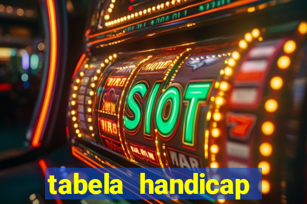 tabela handicap asiatico escanteios