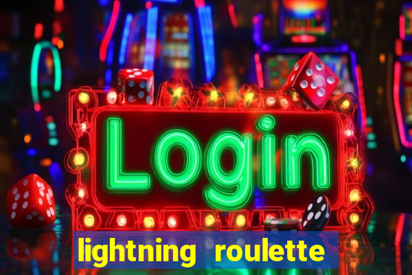 lightning roulette como jogar