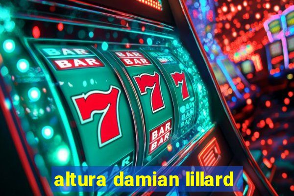 altura damian lillard