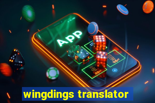 wingdings translator