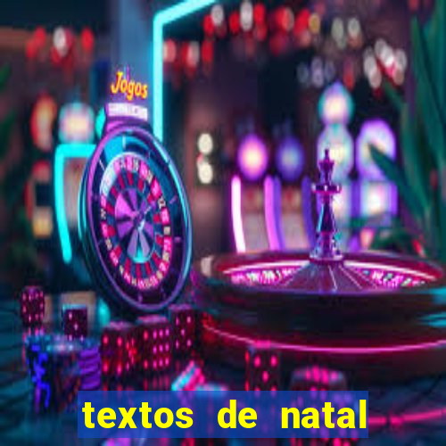 textos de natal para leitura