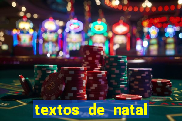 textos de natal para leitura