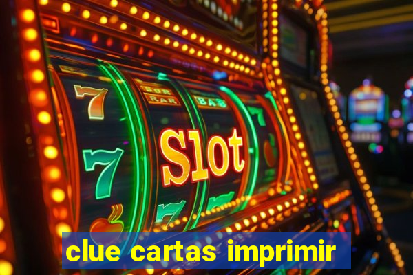 clue cartas imprimir