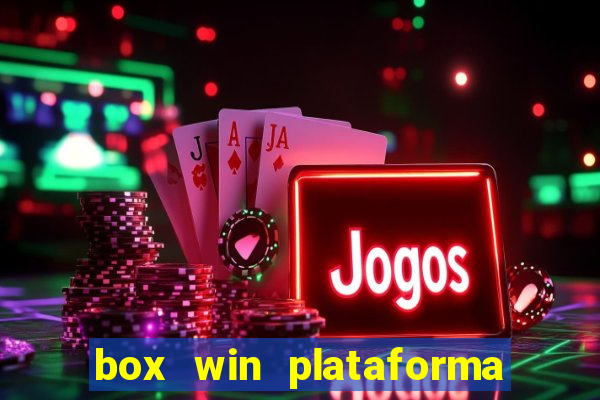 box win plataforma de jogos