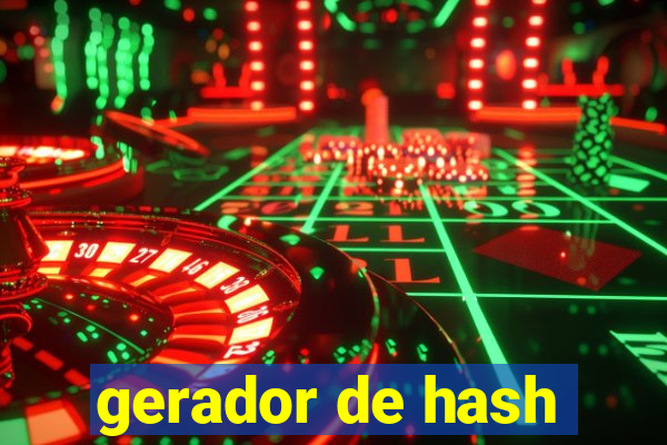 gerador de hash