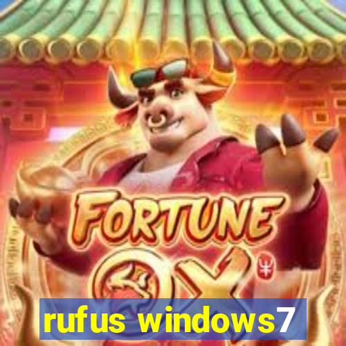 rufus windows7