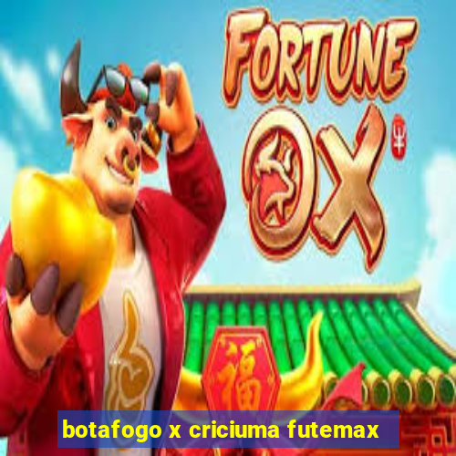 botafogo x criciuma futemax