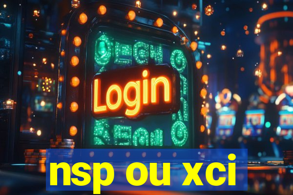 nsp ou xci