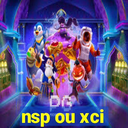 nsp ou xci