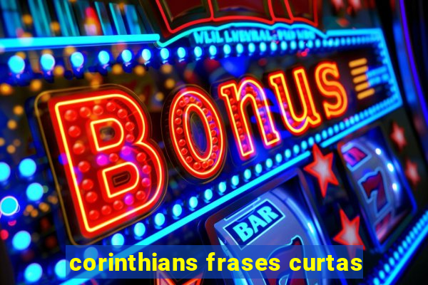 corinthians frases curtas