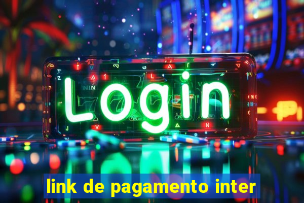 link de pagamento inter