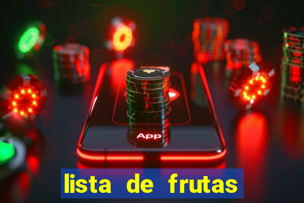 lista de frutas nativas do brasil