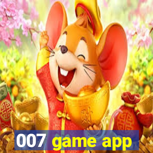 007 game app