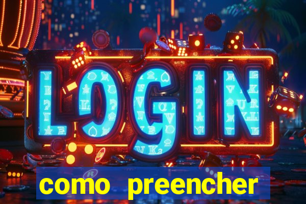 como preencher recibo de pagamento