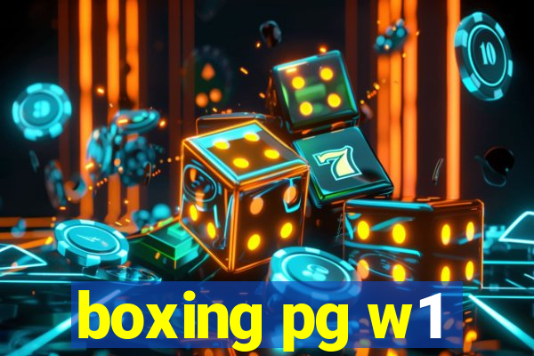 boxing pg w1