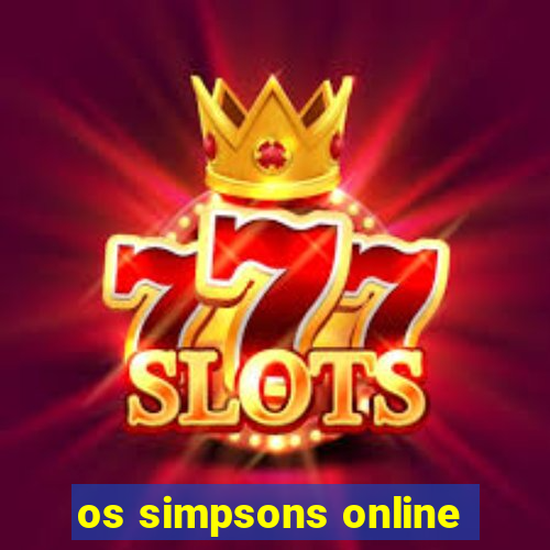 os simpsons online