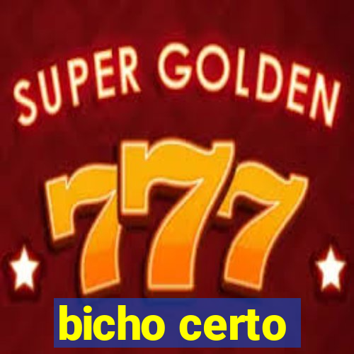 bicho certo