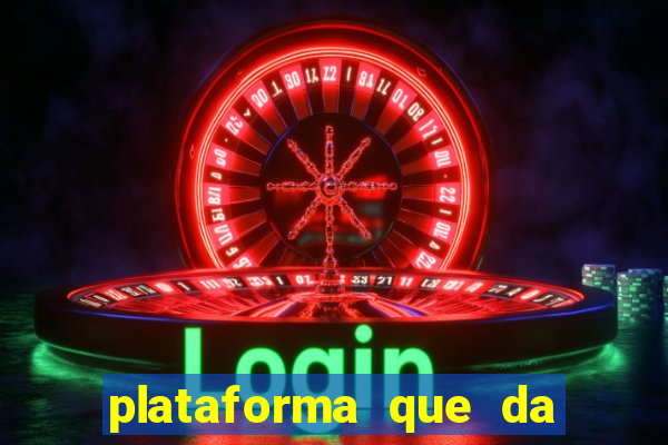 plataforma que da para depositar 1 real