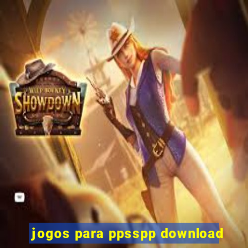 jogos para ppsspp download