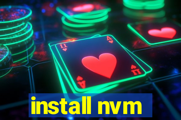 install nvm