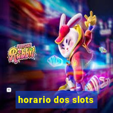 horario dos slots