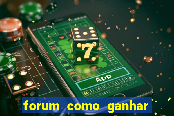 forum como ganhar na loteria