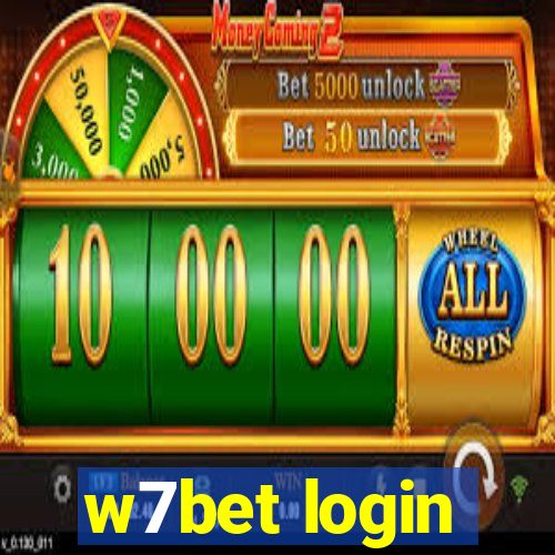 w7bet login