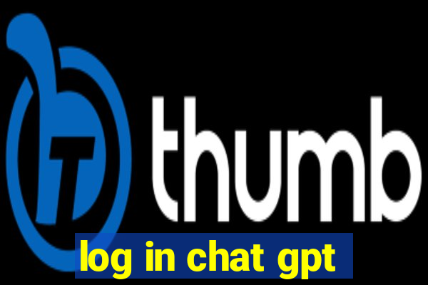 log in chat gpt