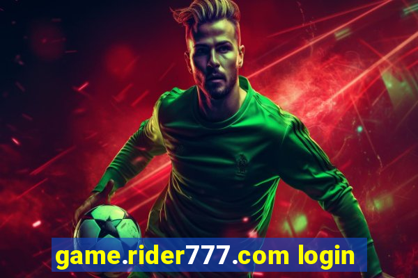 game.rider777.com login