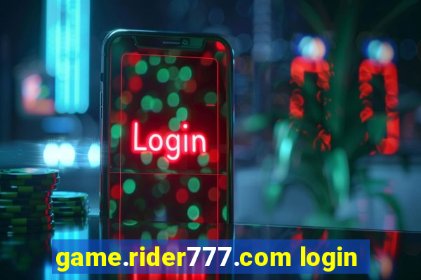 game.rider777.com login